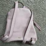 Chic Pink Bow Backpack with Structured Design Photo 2