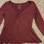 American Eagle  Soft & Sexy Top Long Sleeve Photo 1