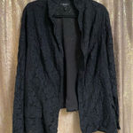 Torrid  Black Long Sheer Sleeve Blazer Jacket Size 4X/26 Photo 0