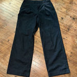 Ann Taylor  wide leg business casual  black minimalist slacks Photo 0