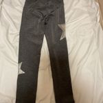 Heroine Sport Leggings in Charcoal with Stars Size Medium Gray Photo 4