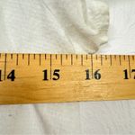 prAna  White Pleated Short Sleeve Blouse Womens XS Beachy Casual Cotton Peasant Photo 10