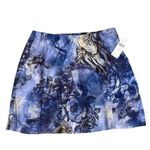 Anthropologie  The Tilda Mini Slip Skirt XS Blue $88 Retail NWT Photo 1