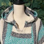 Baja Joe Teal And Gray Hoodie Photo 2