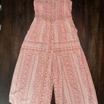 Japna  Pink Floral Paisley Jumpsuit  Photo 0