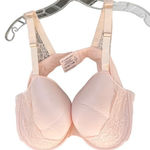 Thirdlove  24/7 Lace Back Detail T-Shirt Bra in Blush Photo 0