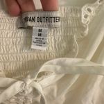 Urban Outfitters White Puff Sleeve Crop Top Photo 1