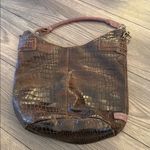 Liebeskind Brown Crocodile-Embossed Women's Bag Photo 1