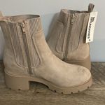 No Boundaries  New! Women’s Tan knit Chelsea ankle boots size 10 Photo 7