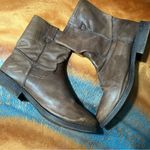70 Post Paris Brown leather western boots Size 11 Photo 3