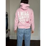 Art & Sol Dolly Parton I Will Always Love U Pink Hoodie Size Medium Photo 1