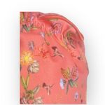 Maria Tulipa ⚘ Wavy Hummingbird Floral Triangle Bikini Top ⚘ Electric Peach ⚘ L Orange Size L Photo 11