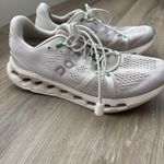 On Cloudsurfer Shoes Womens 7.5 Running Cloudtec Helion Sneaker Lock Laces Purple Photo 2