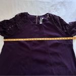 Julian Taylor | Plum Purple A-Line Dress 3/4 Length Lace Sleeves | Plus Sz 20W Photo 6