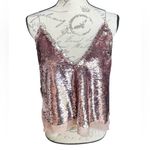 Free People Intimately Free Swinging Surpice pink sequin cami lace trim Photo 3