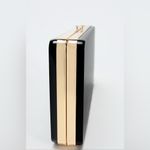 ZARA black and gold box bag with gold chain strap (has minor scratches) Photo 3