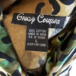 Vintage Candy Couture Jacket‎ Brown Size L Photo 4