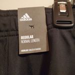 Adidas Pants Black Pink Stripes Regular Length XL Extra Large Photo 3