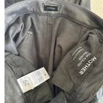 MOTHER The Pleated Trainer Pan in Look But Don't Touch Size 29 Black Photo 4