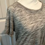Coco + Carmen XXL Faux Wrap Heathered Gray Ruched Dress Photo 3