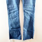 Free People High Rise Level Up Slit Bootcut Jeans Night Sky Blue 31 / 12 Photo 12