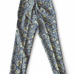 Talbots NWT Scallop Pocket Slim Ankle Pants in Paisley | Size 8 Photo 6