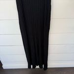 Free People  Beach Women’s XL Black Ribbed Wide Leg Jumpsuit Photo 5