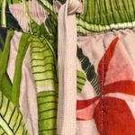 Farm Rio  Green and Pink Leaf Print Women's Shorts Photo 3