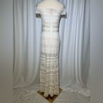 Tadashi Shoji  Embroidered Lace Wedding Dress | 2 Photo 7