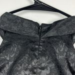 WAYF Halter Sleeveless peekaboo Bodice Feathered Hem Small Back Zipper Sexy Photo 4