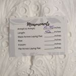 ANDIE NWT White Eyelet Scalloped Hem Thin Strap Bohemian Midi Dress S Photo 6