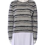 ALC Frank A.L.C. Gray and Black Sweatshirt size Medium Photo 2