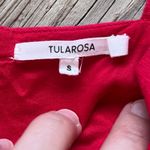 Tularosa  Women's Red Tasselled Crop Top Size S Photo 5