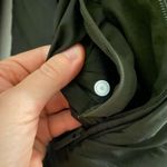 Lululemon  Go Cozy wool blend tech jacket Size 6 forest green Photo 2