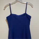 NBD NEW Revolve Cosmopolitan Mini Dress Blue Size Small Slit Party Photo 11