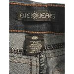 Elite Jeans  Style 178600 Flap Back Pockets Size 3 Dark Wash Photo 3