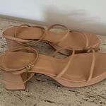 Larroude NWOB Larroudé Women's Gio Block Heel Sandals Tan. MSRP $315  Photo 6