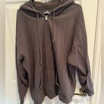 Hollister  Charcoal Fleece-Lined Hoodie Photo 0