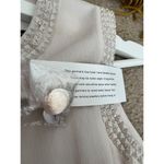 French Connection New with tags womens shimmery beaded sequin cream mini dress S Photo 11