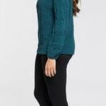 Seven7 NWT  Teal Blue Chenille Crop Neck Sweater Sz XL MSRP: $75 Photo 3