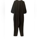 Bisou Bisou  Black Button front Jumpsuit Photo 1