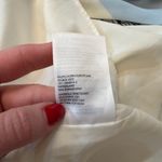 Club Monaco  Elasticated Slip Pleated Midi Skirt in Black, Cream, and Blue Photo 5