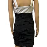 City Studio Black White Bodycon Bling Gem Formfitting Mini Dress Womens Medium Photo 5