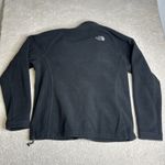 The North Face Women's  XL Full Zip Fleece Jacket Heavy Black Photo 4
