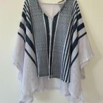 Mapale Navy White Cover Up & Beach Dress Photo 2