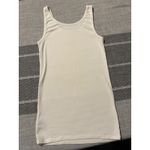 Merona Womens Basic Tank Top Cream Size M Sleeveless Scoop Neck Layering Photo 2