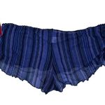 Xhilaration Y2k Mesh Striped Lingerie Set Size 6/ Medium NEW Purple Photo 2