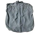 Banana Republic  woman's size xsmall denim button down sleeveless shirt Photo 1