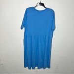 LOGO By Lori Goldstein  blue casual dress pockets‎ size XLP Photo 5