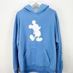 Love Your Melon Disney x Mickey Mouse Hoodie Blue Graphic Print Large L Photo 1